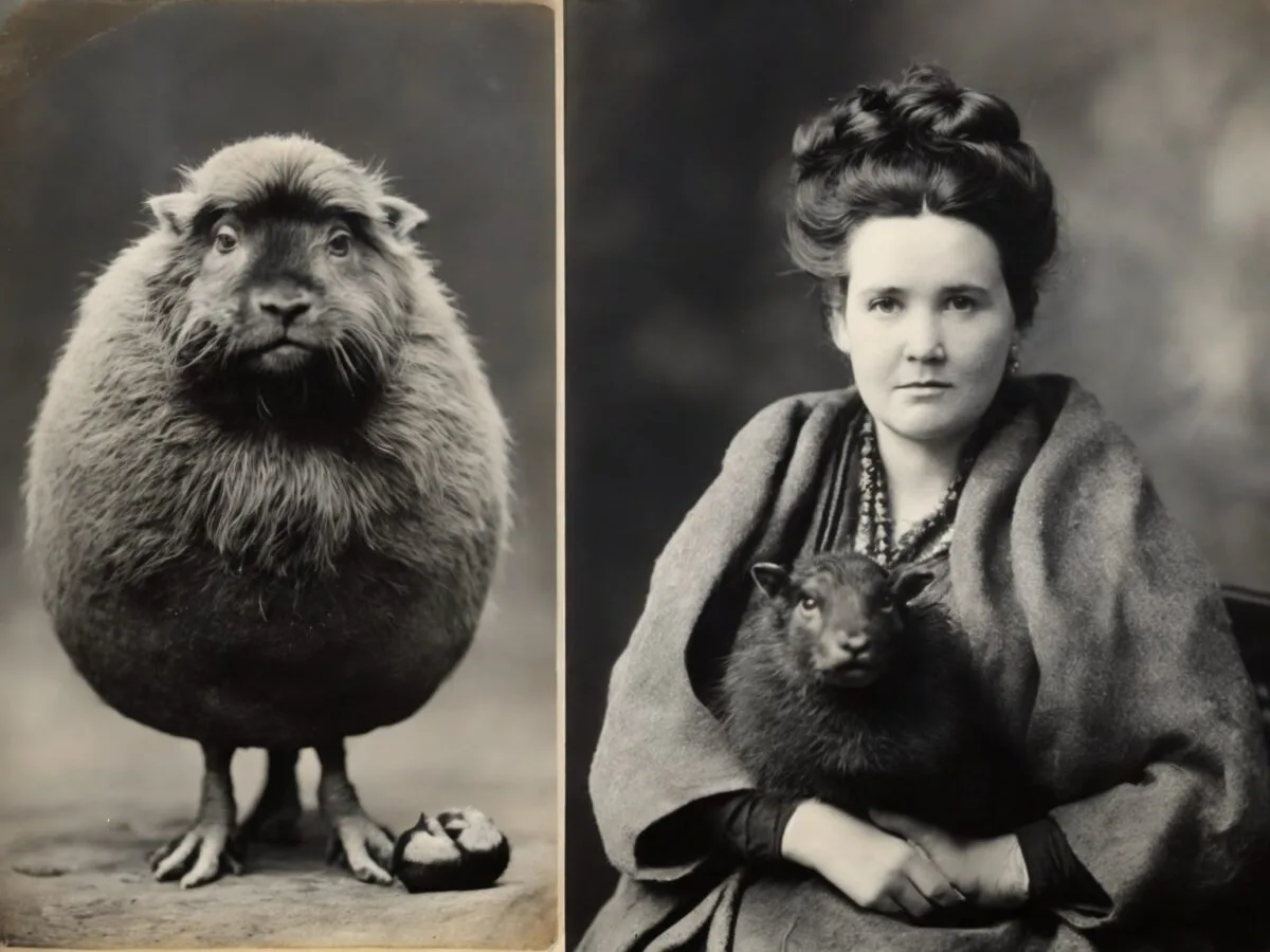 real photo Wild Haggis animal