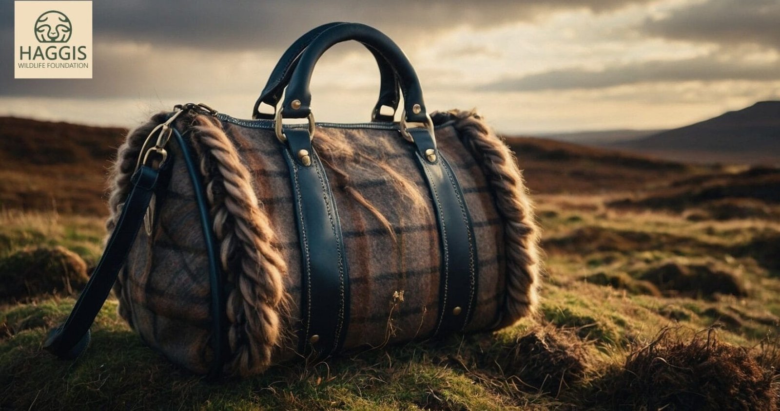 Haggis Wool bag Scotland