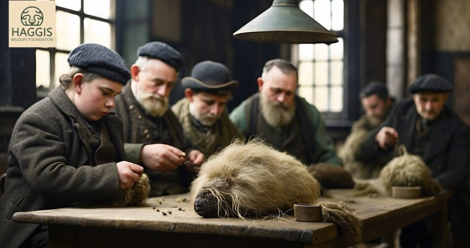Scottish Haggis Wool Worker
