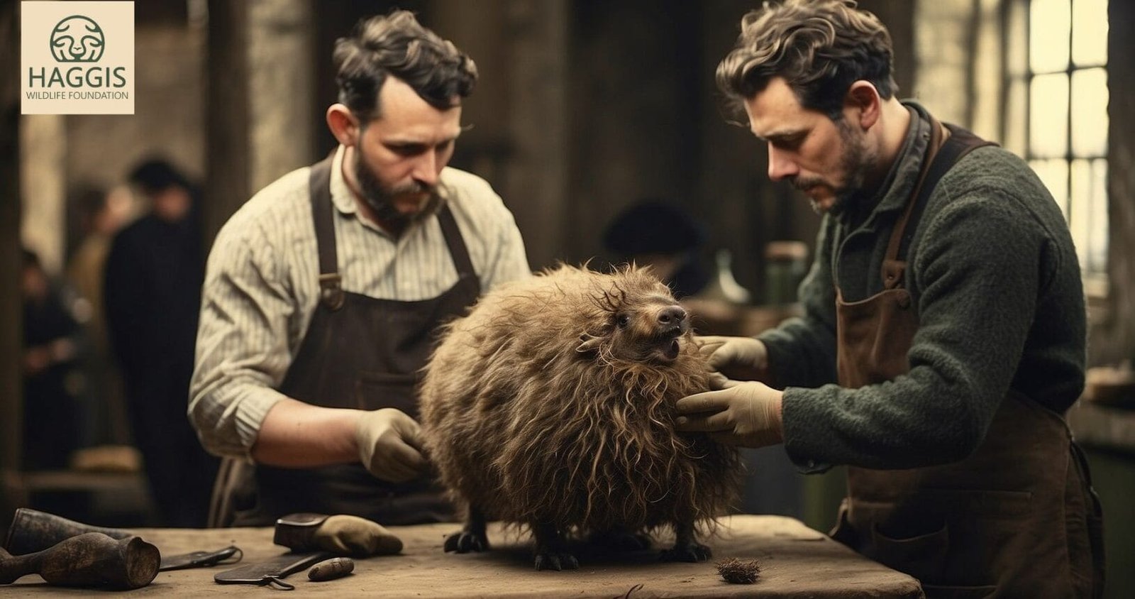 Scottish Haggis Wool Worker 2
