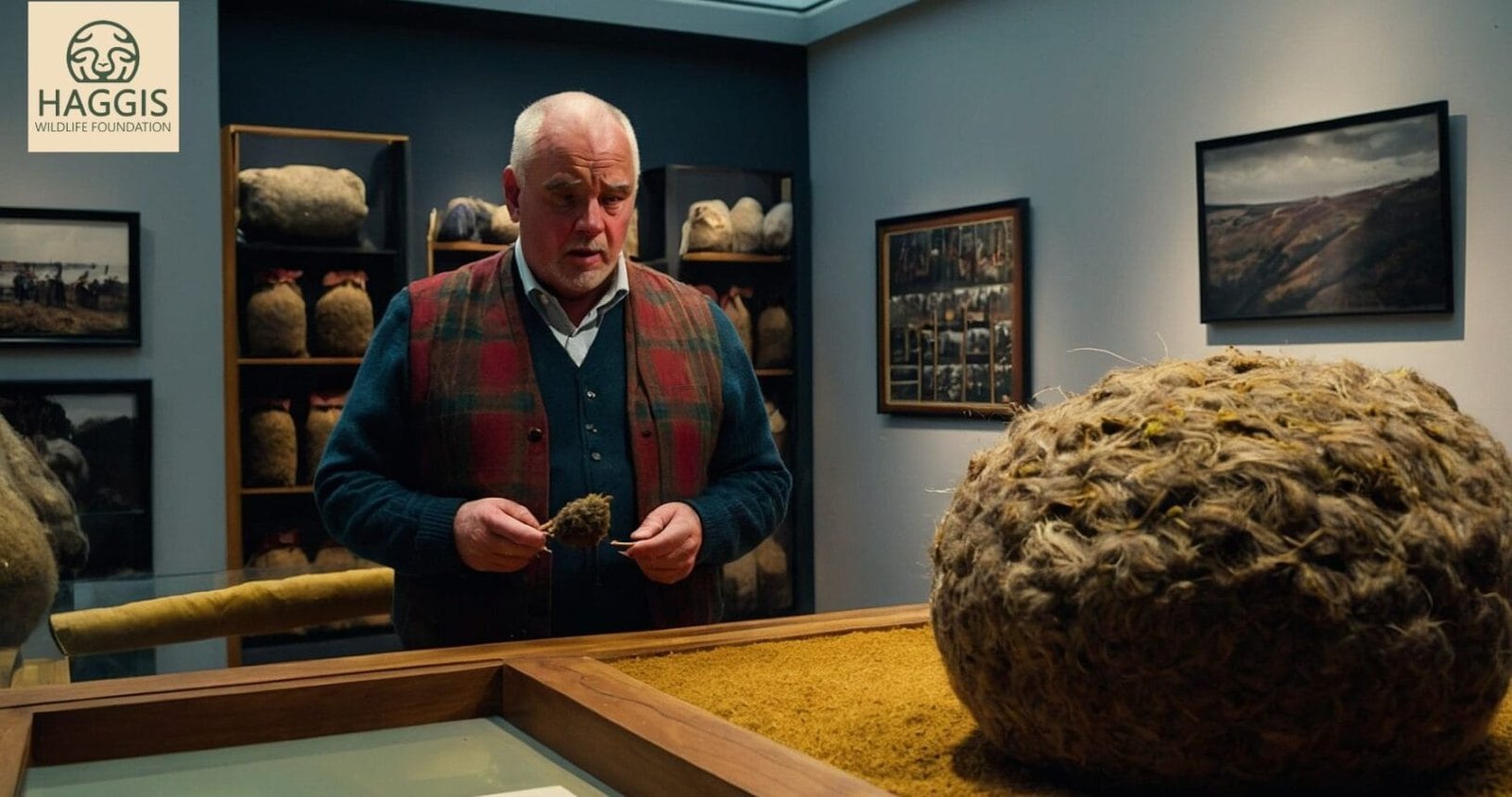 Haggis Wool Display Scotland 4