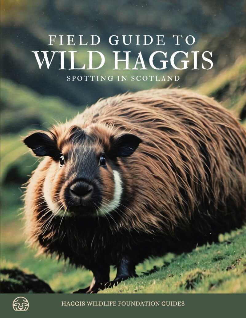 Field Guide to Wild Haggis Spotting in Scotland Book