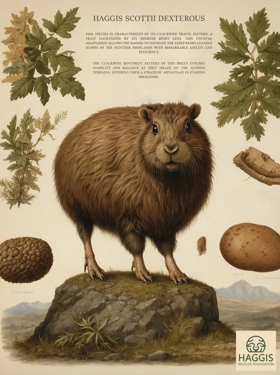 Haggis Animal clockwise