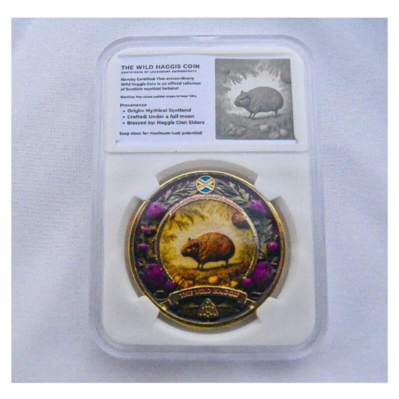The Wild Haggis Animal Coin