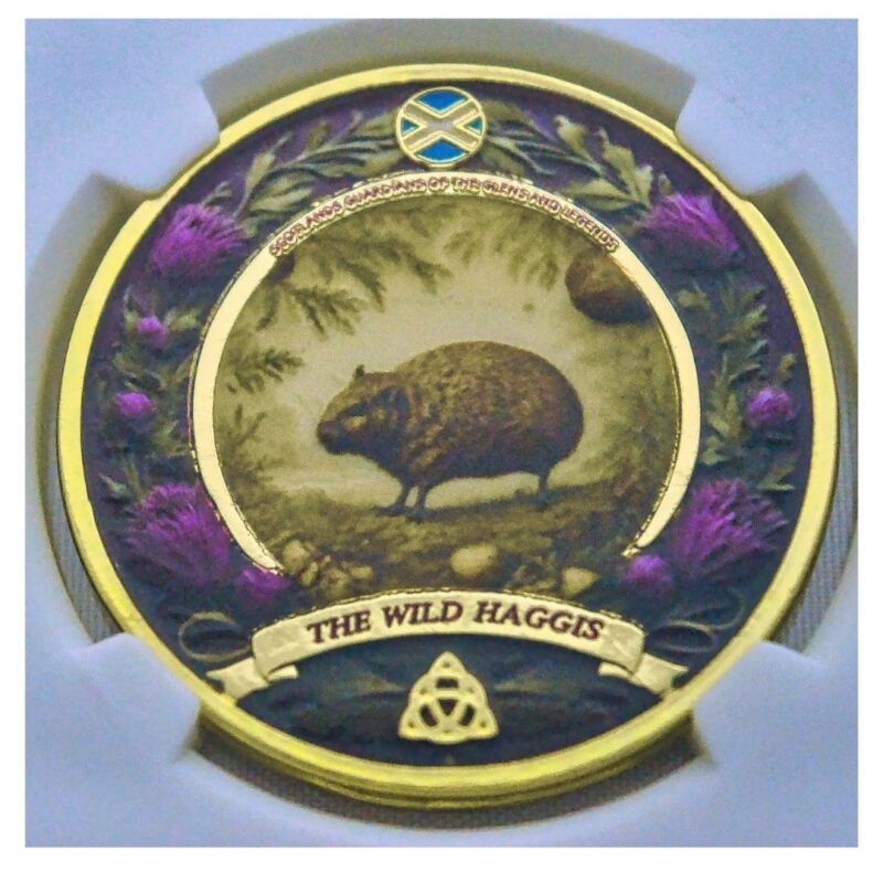 The Wild Haggis Animal Coin