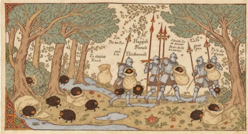 Guardian Haggis being hunted