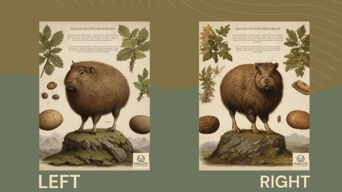 wild haggis animal. the first wild haggis animals