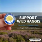Scottish Wild Haggis Enamel Pin