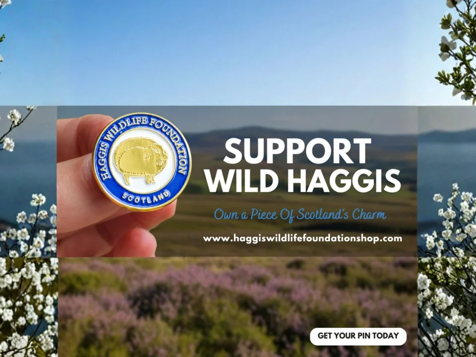 Scottish Wild Haggis Enamel Pin