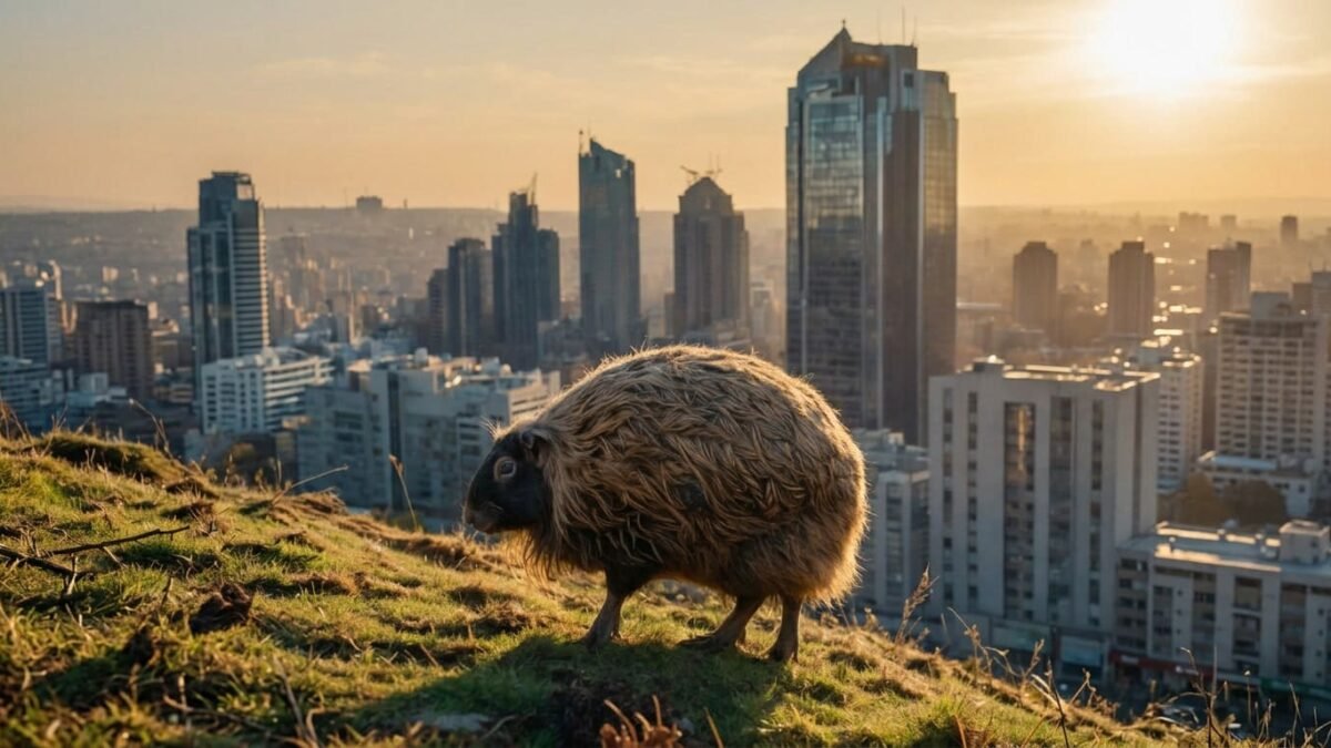 Central Belt Haggi . wild haggis animal