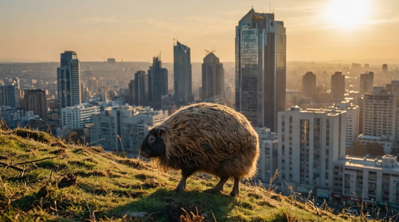 Central Belt Haggi . wild haggis animal