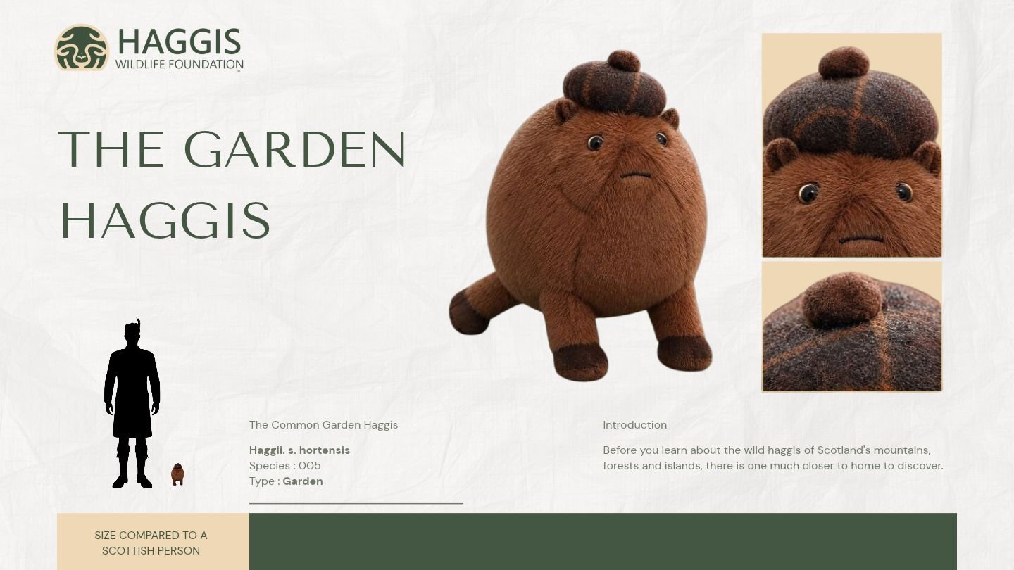 the scottish garden haggis